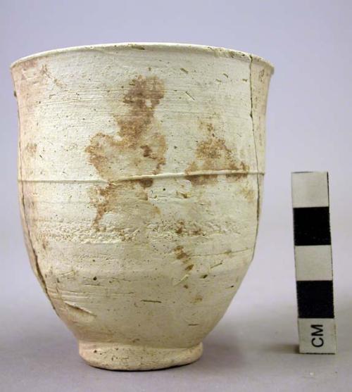Cup of pottery