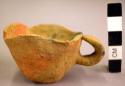 Plain pottery miniature cup