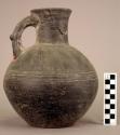 Terra Cotta Vase with Handle