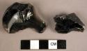 Obsidian (chipping waste)-edge tools?