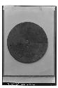 Stone mirror backs.  Round - S.A.A. 153,- Tomb III, Str. 24.