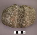 Stone maul, three-quarter grooved