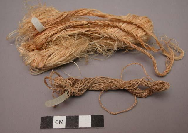 Fishing line and fibre for making same – Objects – eMuseum