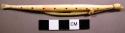 Ivory toggle. Rod carved to represent seal.
