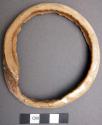 Trochus? shell arm ring, plain, unfinished