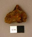 Metal, iron fragment, oxidized, unidentified