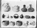 Ceramic vessels and effigies