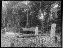 Stelae A, C, and Sculpture B, With Gordon's Camp, 1901