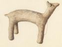 Illustration of clay animal figure PMAE#46-73-10/89421