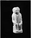 Carved ivory representing white man