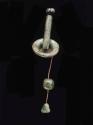 Jadeite bead. ear ornament