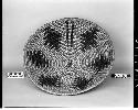 Shallow bowl or "wedding" basket made by Paiute for Navajos