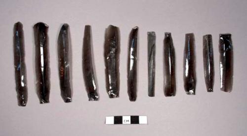 Obsidian knives