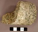 Ground stone, axe blade fragment