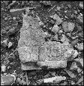 Fragments of Lintel 34 at Yaxchilan
