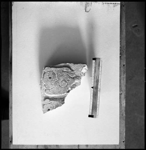 Fragment of Lintel 34 from Yaxchilan