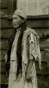 Thompson River Indian (Salishan) woman "XaxalExkEn" in costume, near Spences Bridge