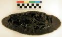 Chipped implement, obsidian
