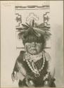 Zy-you-wah, a Hopi child in ceremonial clothing