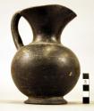 Etruscan bucchero pottery oenocheo