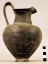 Ancient Etruscan vase, bucchero