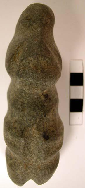 Rude human figure of stone