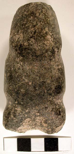 Rude human figure from stone axe