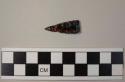 Obsidian projectile point