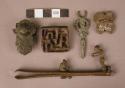 37 Nestorian crosses and odd pieces of bronze