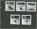 Photograph album, Yaruro fieldwork, p. 59 containing 5 bw photographs