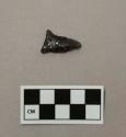 Chipped stone projectile point, triangular