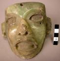 Greenstone mask (serpentine, jadite)
