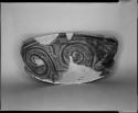 Photograph and negative of painted ceramics from the Jeddito Expedition, page 58