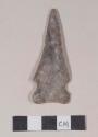 Chipped stone, drill, reworked from side-notched projectile point