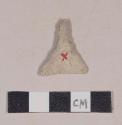 Chipped stone, drill, reworked from triangular projectile point