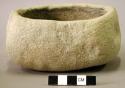CAST of stone vessel, squarish