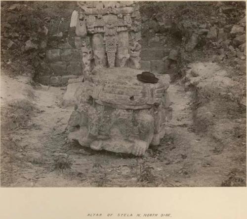 Altar of Stela N, north side
