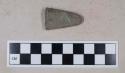 Ground stone, incised ornament fragment