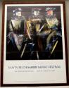 Poster: Santa Fe Chamber Music Festival, 2004; signed
