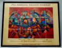 Poster: 71st Annual Indian Market, Santa Fe Plaza, 1992