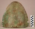 Bronze helmet, plaster cast