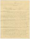 Letter from Frederic Putnam to Edward H. Thompson, Merida, Yucatan,  5 pages