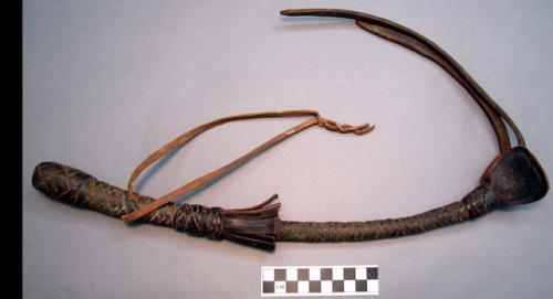 Leather quirt