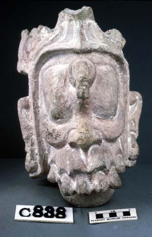 Grotesque head, with tenon