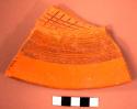 1 of 22 Aztec ware rim potsherds