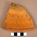 1 of 5 Aztec ware potsherds