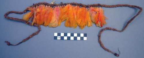 Necklace of feathers