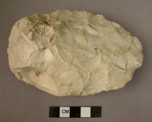 Oval medium-sized handaxe of Lower or Middle Acheulian type