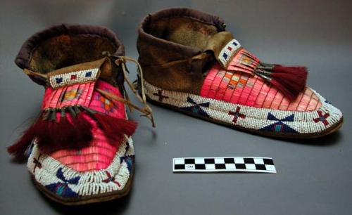 Pair of moccasins