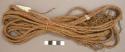 10 belts of braided fibre, for married women ("mweko")